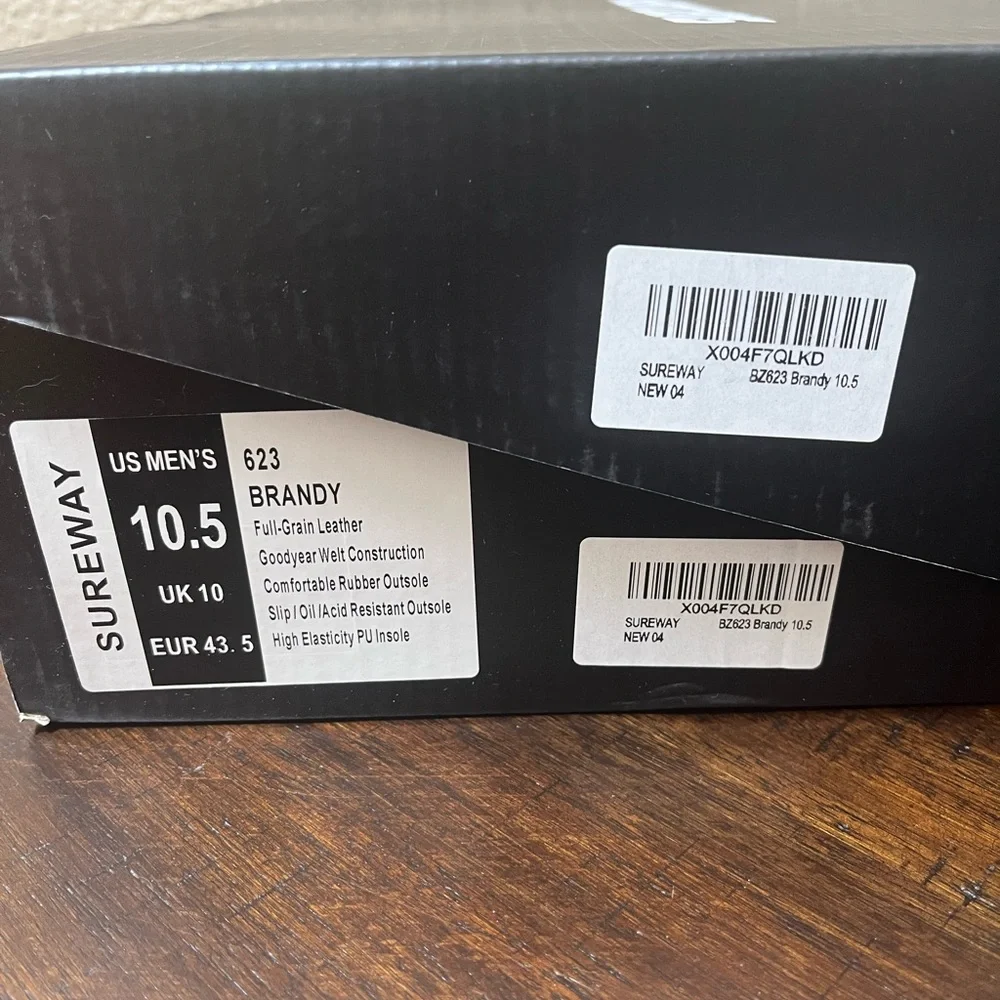 SUREWAY Men's 6” Leather Chukka Boots - Picture 14 of 14